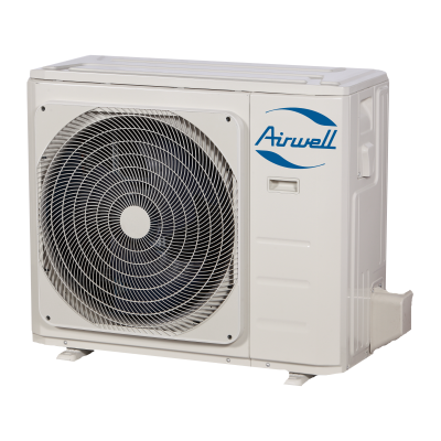 Airwell HARMONIA Mirror HDMB-025N-09M22-MR/YDAB-025H-09M22 efektyvus šildymas iki -15°C